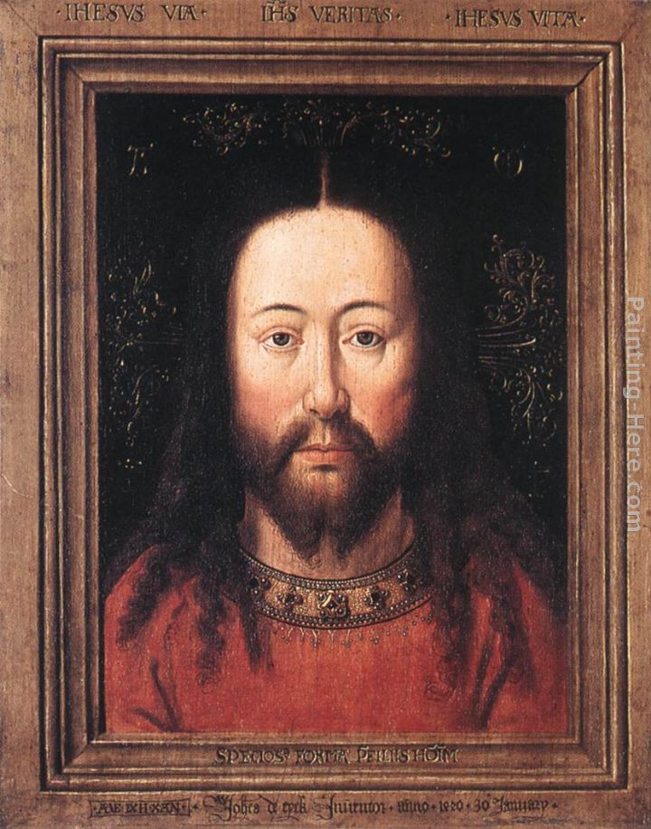 Jan van Eyck Portrait of Christ